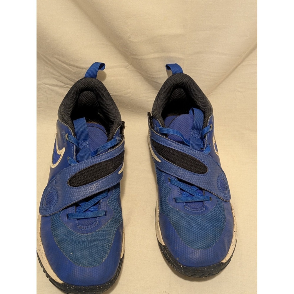 Nike Team Hustle D 11 (PS) Hyper Royal/White Boy's Sneakers-Size 3, # DV8994-400